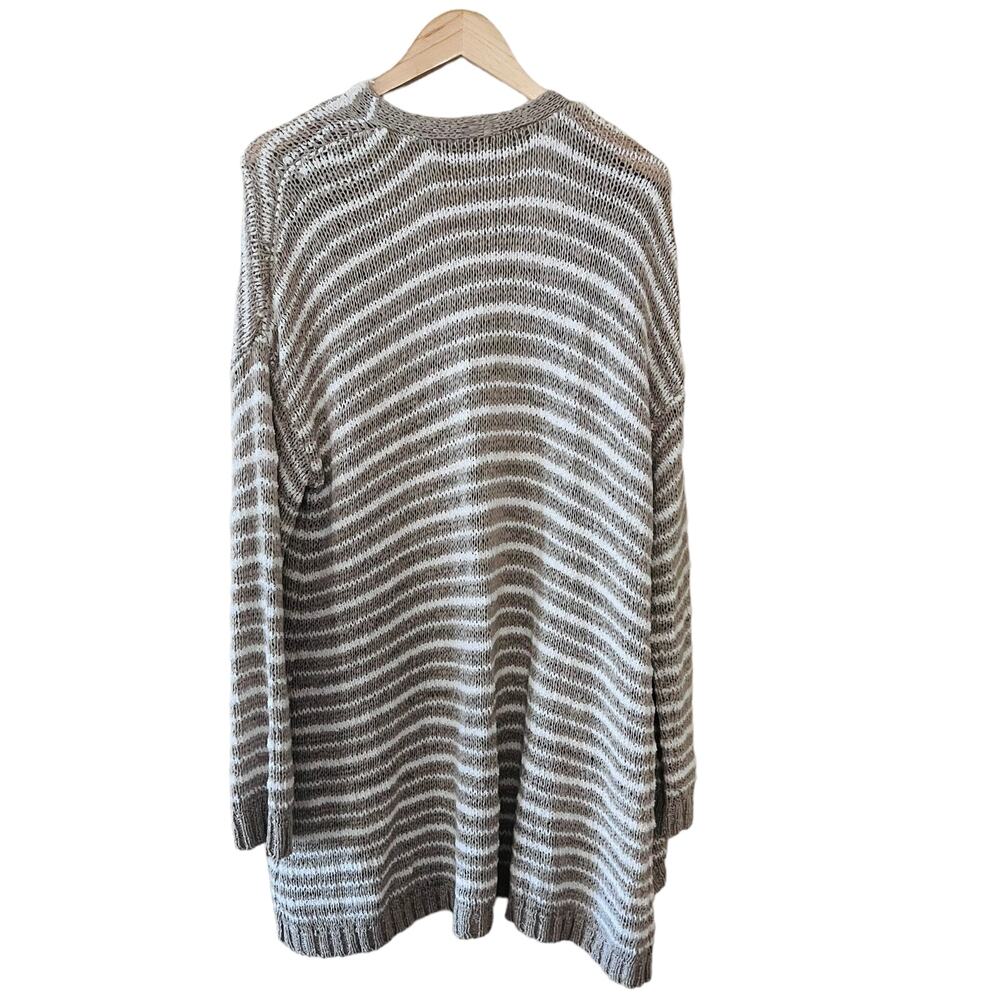 Soft Surroundings Lucie Open Front Knit Cardigan Size Large - Picture 3 of 9